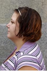 Head Woman White Overweight